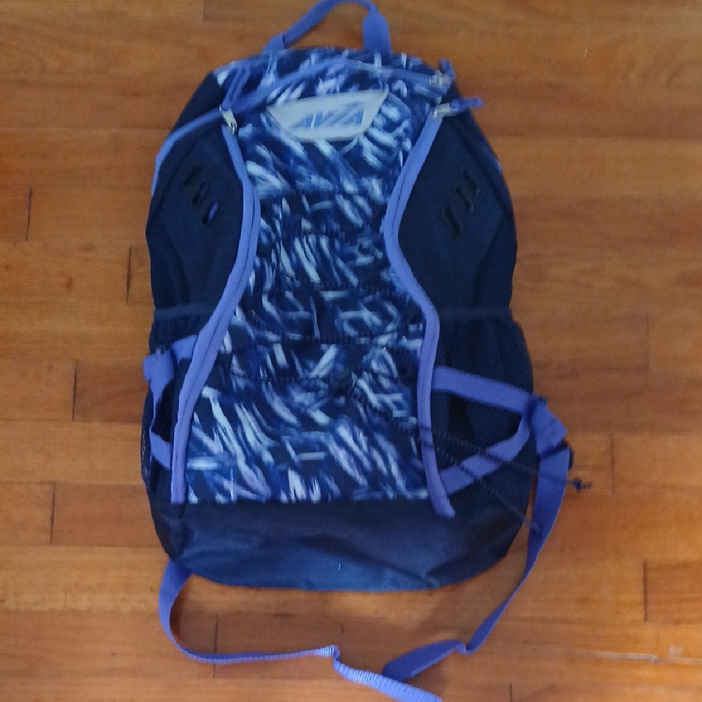 Stylish Purple and Black Avia Backpack